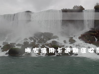 哪家信用卡逾期催收厉害(信用卡催收违法吗)