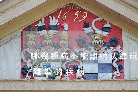 哪幾種病不能離婚(法律規(guī)定不能離婚的疾病)