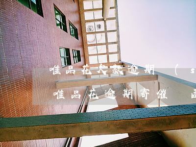 唯品花欠款逾期說(shuō)要刊登公告(唯品花逾期寄催繳函)