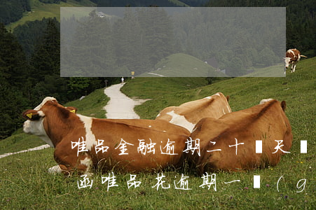 唯品金融逾期二十幾天會(huì)寄通知函 唯品花逾期一個(gè)月,收到短信說寄相關(guān)函件