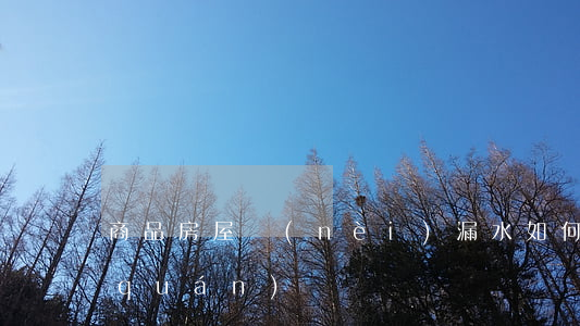 商品房屋內(nèi)漏水，如何法律維權(quán)