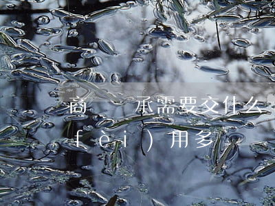 商鋪繼承需要交什么錢(商鋪繼承給孩子,費(fèi)用多嗎)