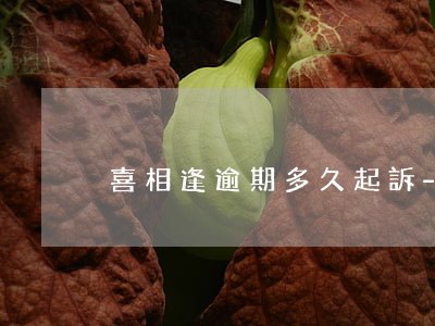 喜相逢逾期多久起訴-喜相逢逾期15天