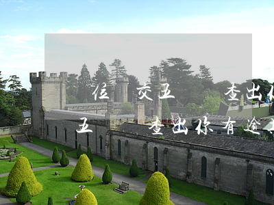 單位給交五險會查出你有逾期嗎-單位給交五險會查出你有逾期嗎怎么辦