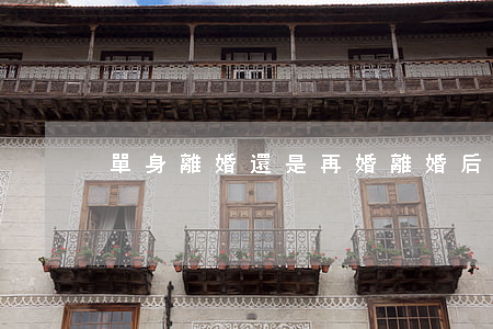 單身離婚還是再婚(離婚后是單身還是離異)