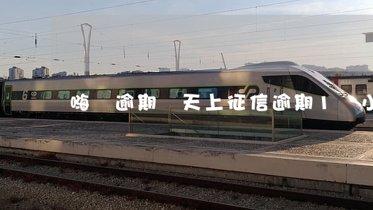 嗨錢逾期幾天上征信 逾期1個小時上征信吧
