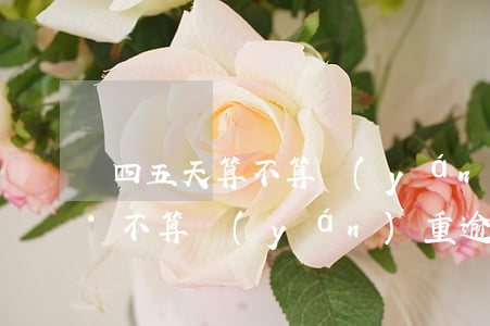 四五天算不算嚴(yán)重逾期(四五天算不算嚴(yán)重逾期)