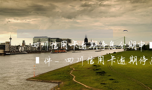 四川信用卡逾期停息分期申請(qǐng)條件-四川信用卡逾期停息分期申請(qǐng)條件是什么
