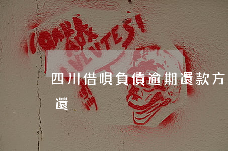 四川借唄負債逾期還款方法(借唄逾期后怎么還)