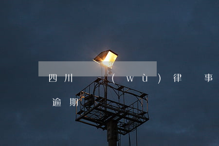 四川債務(wù)律師事務(wù)所信貸逾期