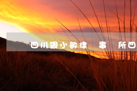 四川周小敏律師事務所(四川華敏律師事務所)