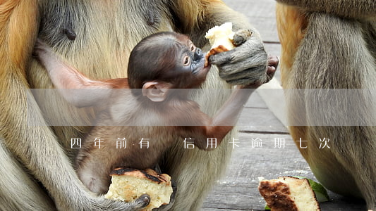 四年前有張信用卡逾期七次