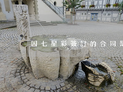 因七星彩簽訂的合同是否有效