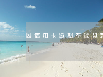 因信用卡逾期不能貸款(銀行卡信用卡逾期)