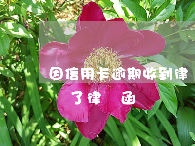 因信用卡逾期收到律師函(信用卡逾期銀行寄來了律師函)