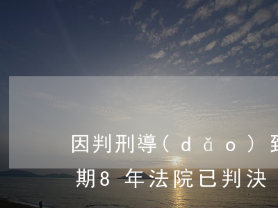 因判刑導(dǎo)致信用卡逾期（信用卡逾期8年法院已判決）