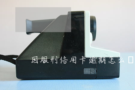 因服刑信用卡逾期怎么辦