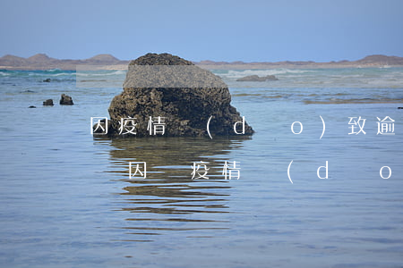 因疫情導(dǎo)致逾期的協(xié)議(因為疫情導(dǎo)致合同逾期)