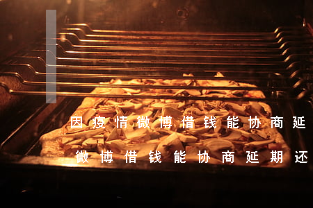 因疫情微博借钱能协商延期还款吗-因疫情微博借钱能协商延期还款吗