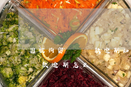 因被拘留帶蓋貸款逾期如何處理-被拘留了貸款逾期怎么辦