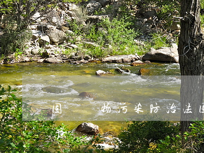 固體廢物污染防治法(固體廢物污染防治法律原則)