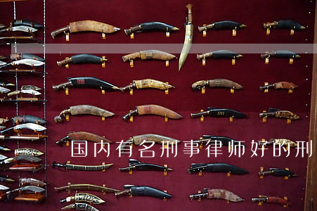 国内有名刑事律师(好的刑事律师)