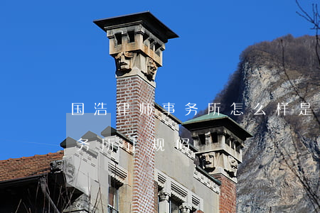 国浩律师事务所怎么样是红圈吗(浩云律师事务所正规吗)