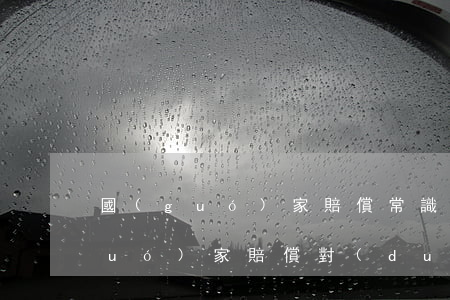 國(guó)家賠償常識(shí)國(guó)家賠償對(duì)人格的尊重