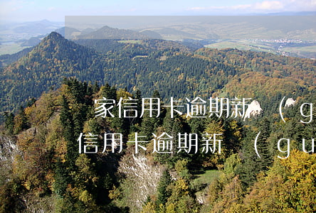 國家信用卡逾期新規(guī)(2020年信用卡逾期新規(guī))