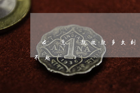 國家貼息貸款放款多久到賬（國家貼息貸款還不起）