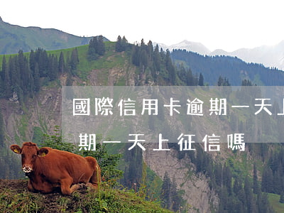 國際信用卡逾期一天上征信嗎（國際信用卡逾期一天上征信嗎）