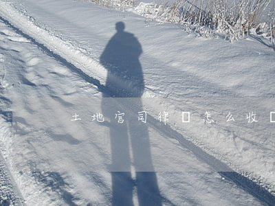 土地官司律師怎么收費