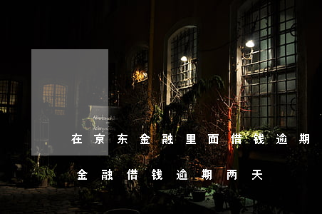 在京东金融里面借钱逾期一天会怎么样（京东金融借钱逾期两天）