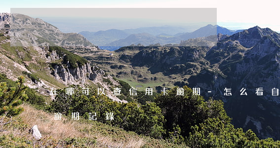在哪可以查信用卡逾期-怎么看自己信用卡逾期記錄