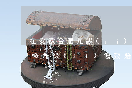 在安徽合肥九級(jí)傷殘能賠多少錢(安徽九級(jí)傷殘賠償標(biāo)準(zhǔn)2020多少錢大概)