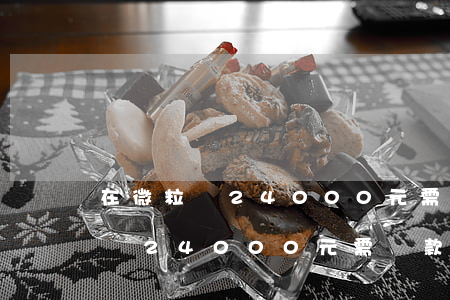 在微粒貸24000元需還款多少-在微粒貸24000元需還款多少錢