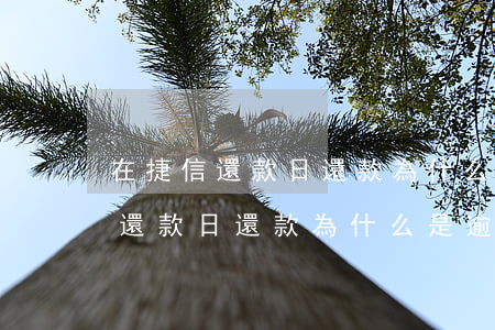 在捷信還款日還款為什么是逾期的-在捷信還款日還款為什么是逾期的呢