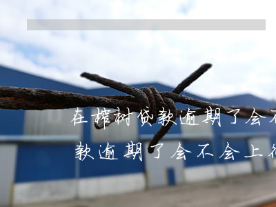 在榕树贷款逾期了会不会上征信-在榕树贷款逾期了会不会上征信记录
