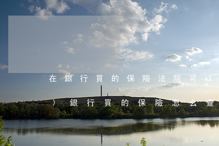 在銀行買的保險法院可以查到嗎(農業(yè)銀行買的保險怎么查)