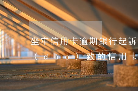 坐牢信用卡逾期銀行起訴了怎么辦-坐牢導(dǎo)致的信用卡逾期征信怎么處理