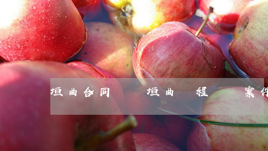 垣曲合同糾紛(垣曲縣程傳啟案件)
