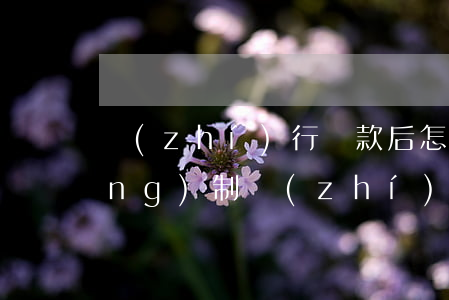 執(zhí)行還款后怎么消案(強(qiáng)制執(zhí)行后還錢了怎么處理)