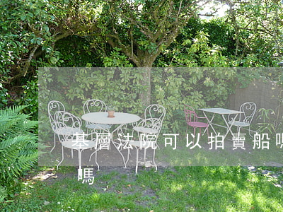 基層法院可以拍賣船嗎(基層法院可以拍賣船嗎)