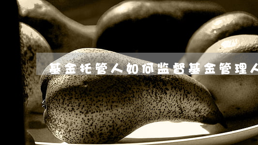 基金托管人如何监督基金管理人的投资行为