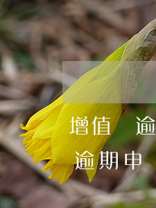 增值稅逾期申報什么情況下要罰款-增值稅逾期申報什么情況下要罰款呢