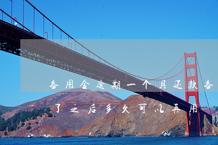 备用金逾期一个月还款(备用金逾期一个月还了之后多久可以再用)