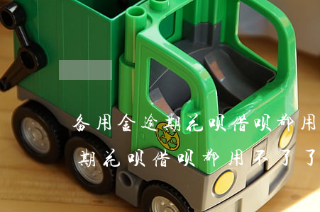 备用金逾期花呗借呗都用不了了-备用金逾期花呗借呗都用不了了怎么办