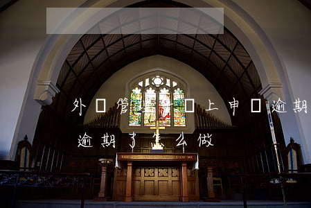 外匯管理平臺上申報逾期怎么辦-外匯申報逾期了怎么做