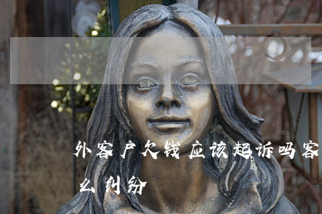 外客户欠钱应该起诉吗(客户欠钱不还属于什么纠纷)