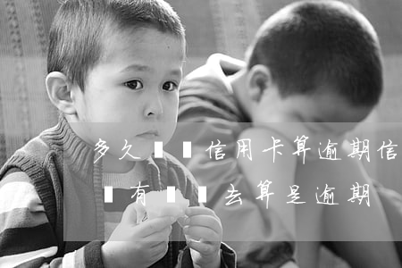 多久沒還信用卡算逾期(信用卡一般超過幾天沒有還進去算是逾期)